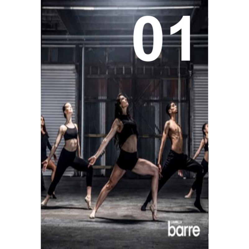 LesMills Barre 01 DVD + CD + waveform graph